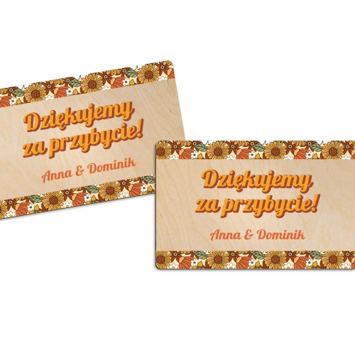 Magnes Prostokątny - Retro Style Motyw 1