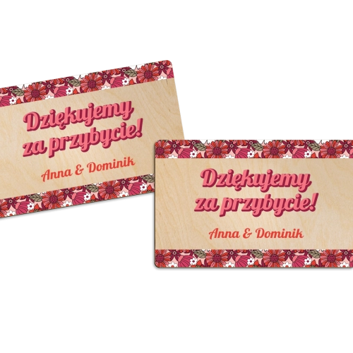 Magnes Prostokątny - Retro Style Motyw 2