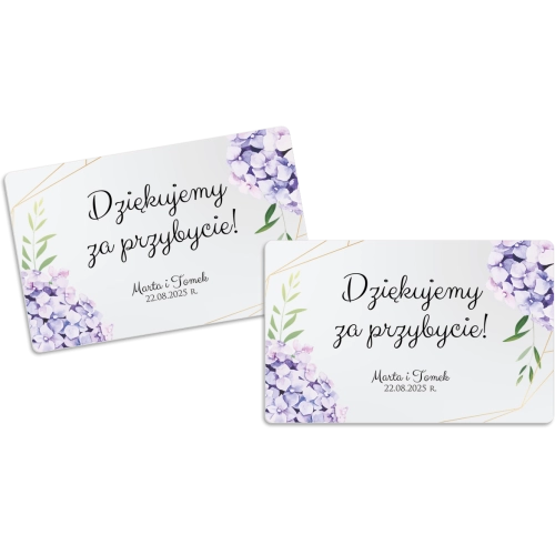 Magnes Prostokątny - Flowers & Frame Motyw 1