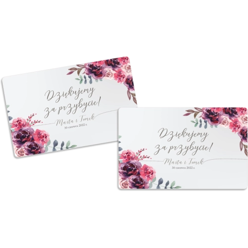 Magnes Prostokątny - PasteLove Motyw 1