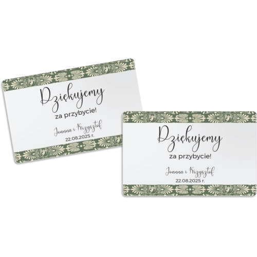 Magnes Prostokątny - Vintage Motyw 2