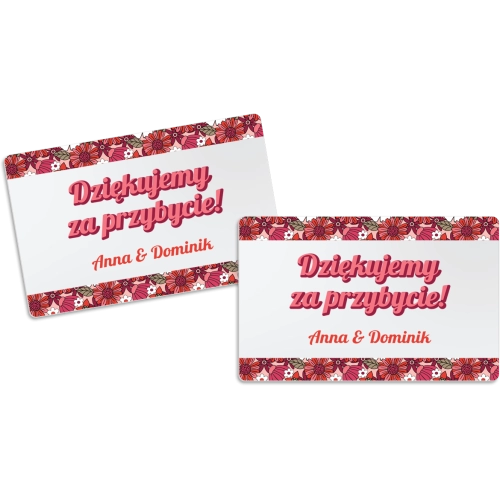 Magnes Prostokątny - Retro Style Motyw 2