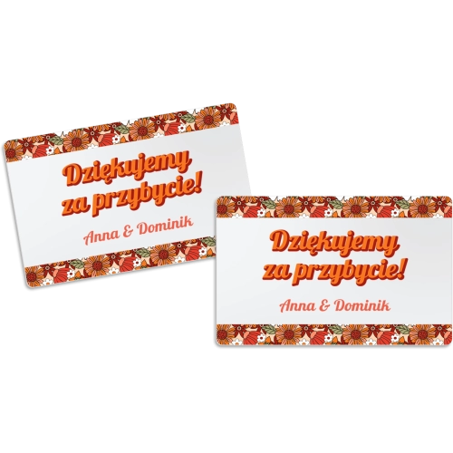 Magnes Prostokątny - Retro Style Motyw 3