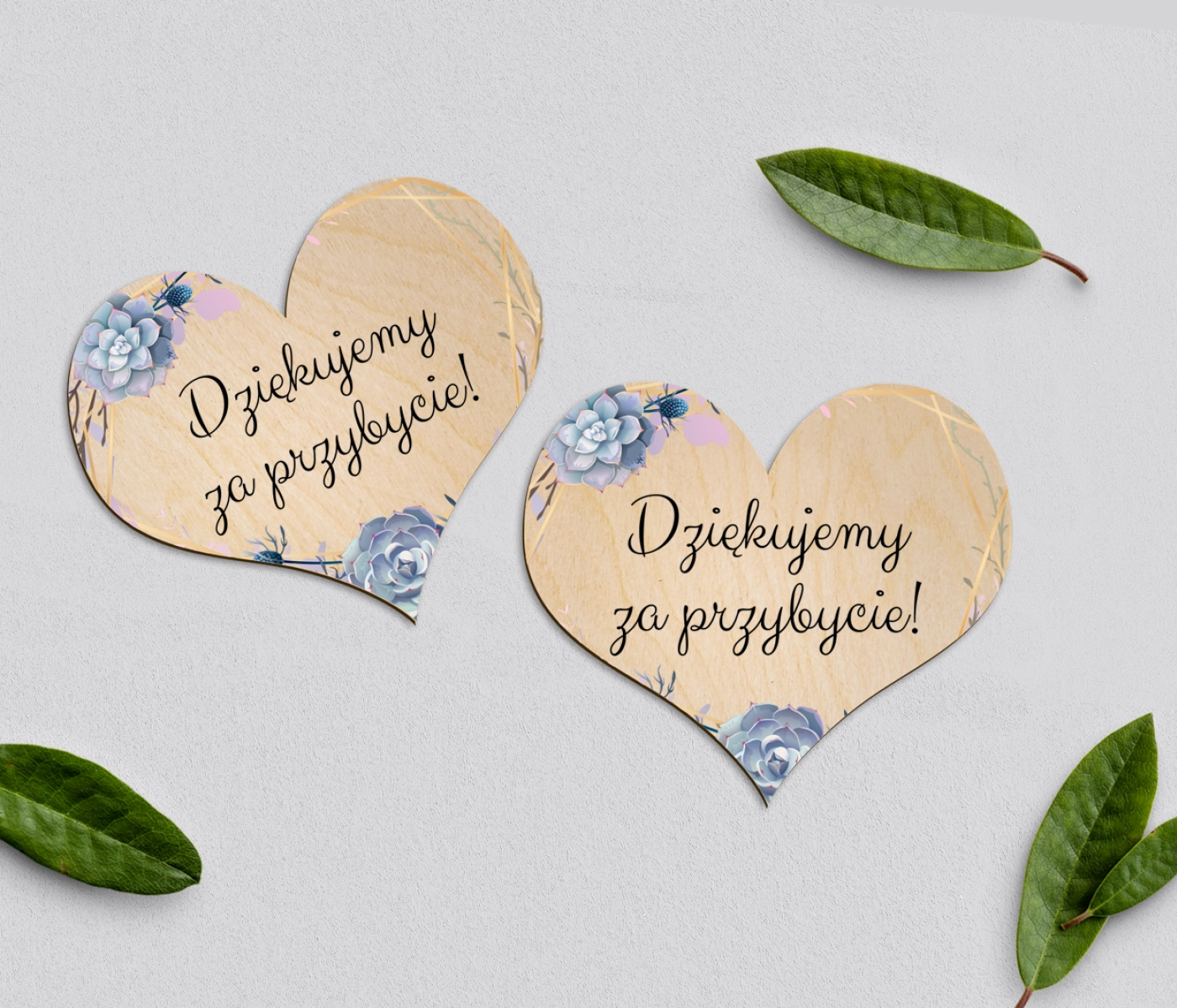 Magnes Serce - Flowers & Frame Motyw 6