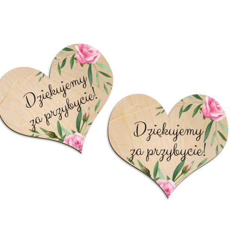 Magnes Serce - Flowers & Frame Motyw 4