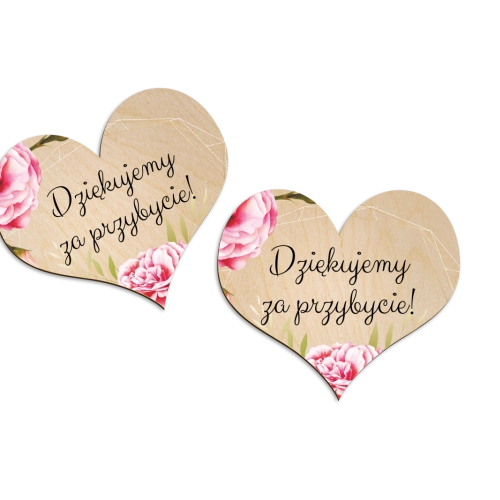 Magnes Serce - Flowers & Frame Motyw 5