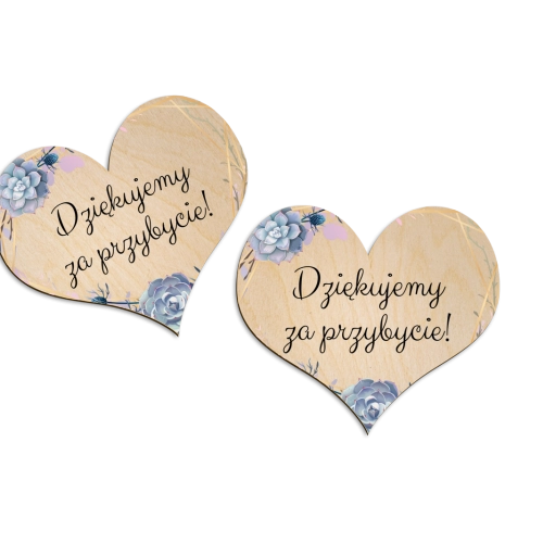 Magnes Serce - Flowers & Frame Motyw 6