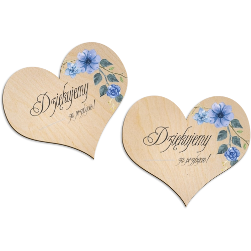 Magnes Serce - Akwarelowe Wianki Motyw 1