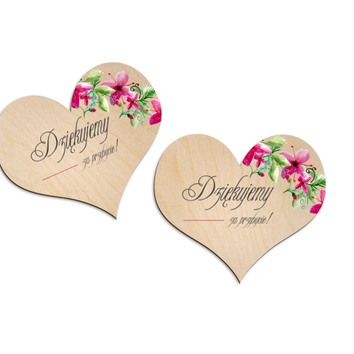 Magnes Serce - Akwarelowe Wianki Motyw 2