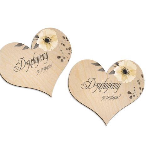 Magnes Serce - Akwarelowe Wianki Motyw 4