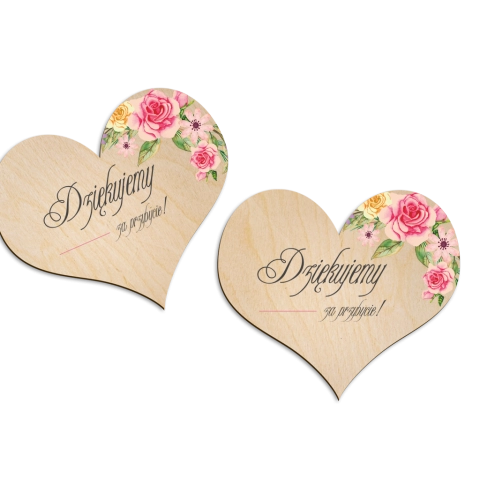 Magnes Serce - Akwarelowe Wianki Motyw 5