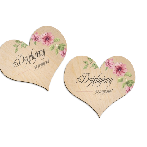 Magnes Serce - Akwarelowe Wianki Motyw 6