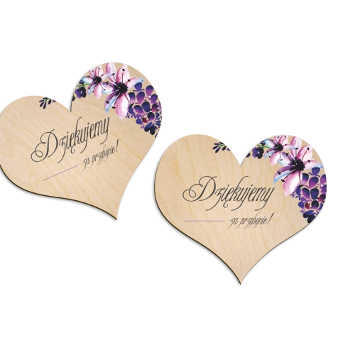 Magnes Serce - Akwarelowe Wianki Motyw 7