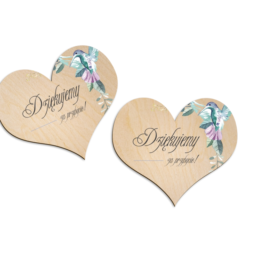 Magnes Serce - Akwarelowe Wianki Motyw 8