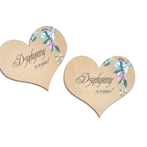 Magnes Serce - Akwarelowe Wianki Motyw 8