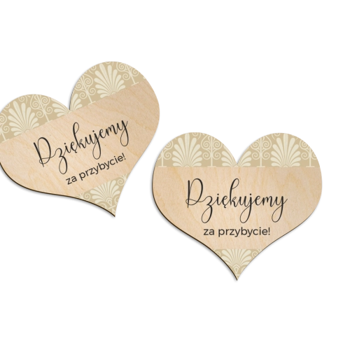 Magnes Serce - Vintage Motyw 1