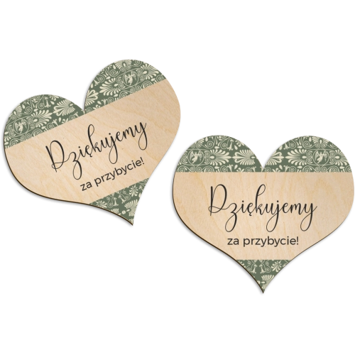 Magnes Serce - Vintage Motyw 2