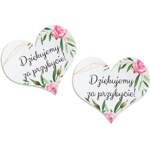 Magnes Serce - Flowers & Frame Motyw 4