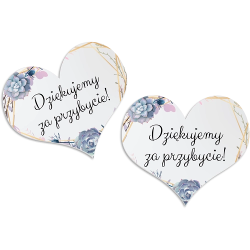 Magnes Serce - Flowers & Frame Motyw 6