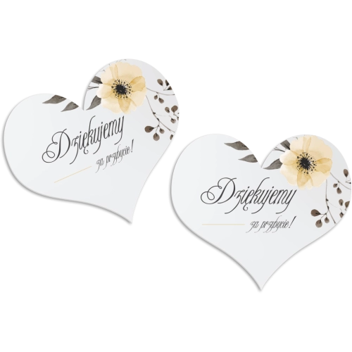 Magnes Serce - Akwarelowe Wianki Motyw 4