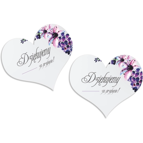 Magnes Serce - Akwarelowe Wianki Motyw 7