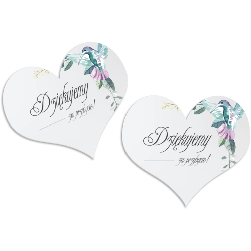 Magnes Serce - Akwarelowe Wianki Motyw 8