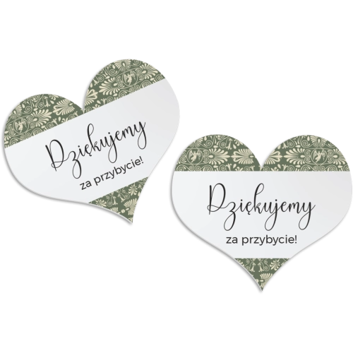 Magnes Serce - Vintage Motyw 2