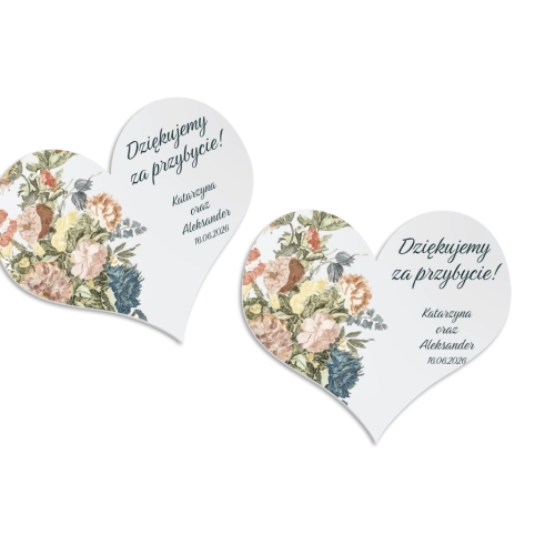 Magnes Serce - Rustic Summer Motyw 1