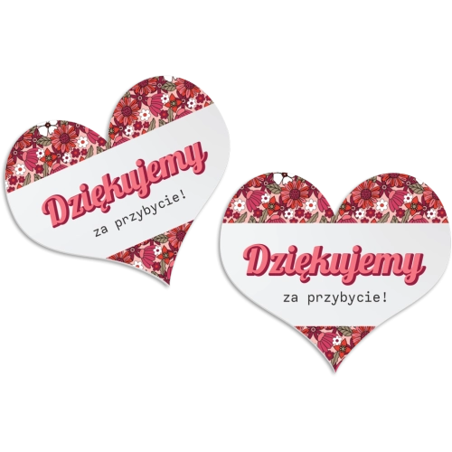 Magnes Serce - Retro Style Motyw 2