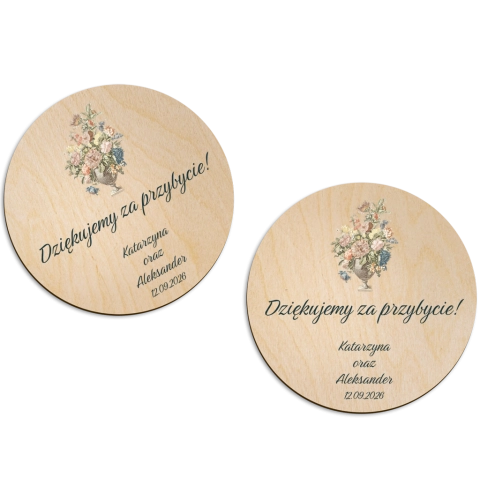 Magnes Okrągły - Rustic Summer Motyw 1