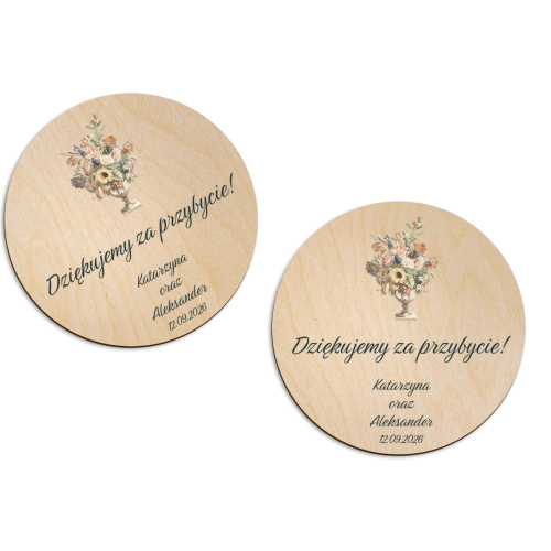 Magnes Okrągły - Rustic Summer Motyw 2