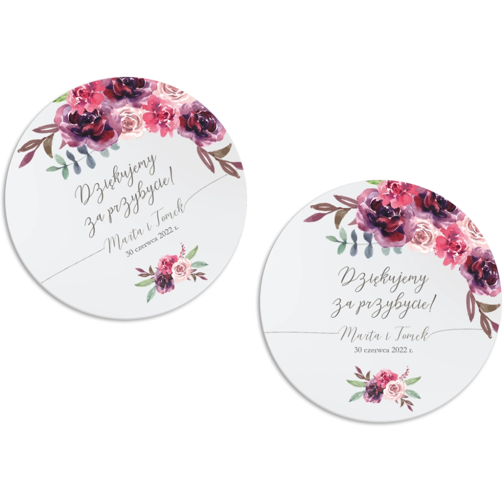 Magnes Okrągły - PasteLove Motyw 1