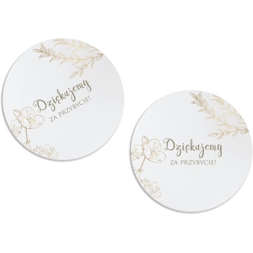 Magnes Okrągły - Fiori Motyw 3