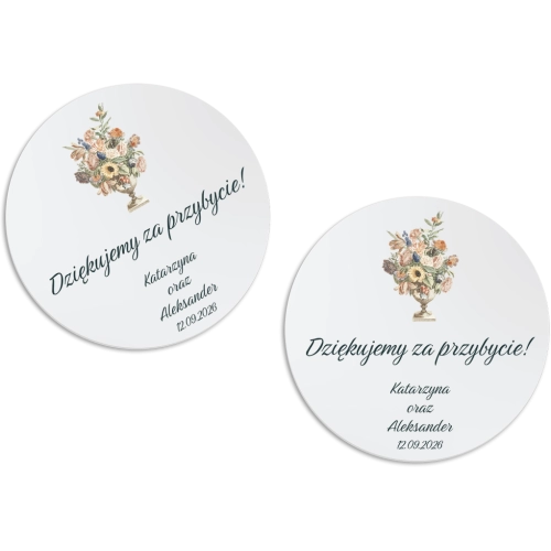 Magnes Okrągły - Rustic Summer Motyw 2