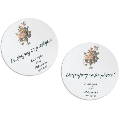 Magnes Okrągły - Rustic Summer Motyw 3