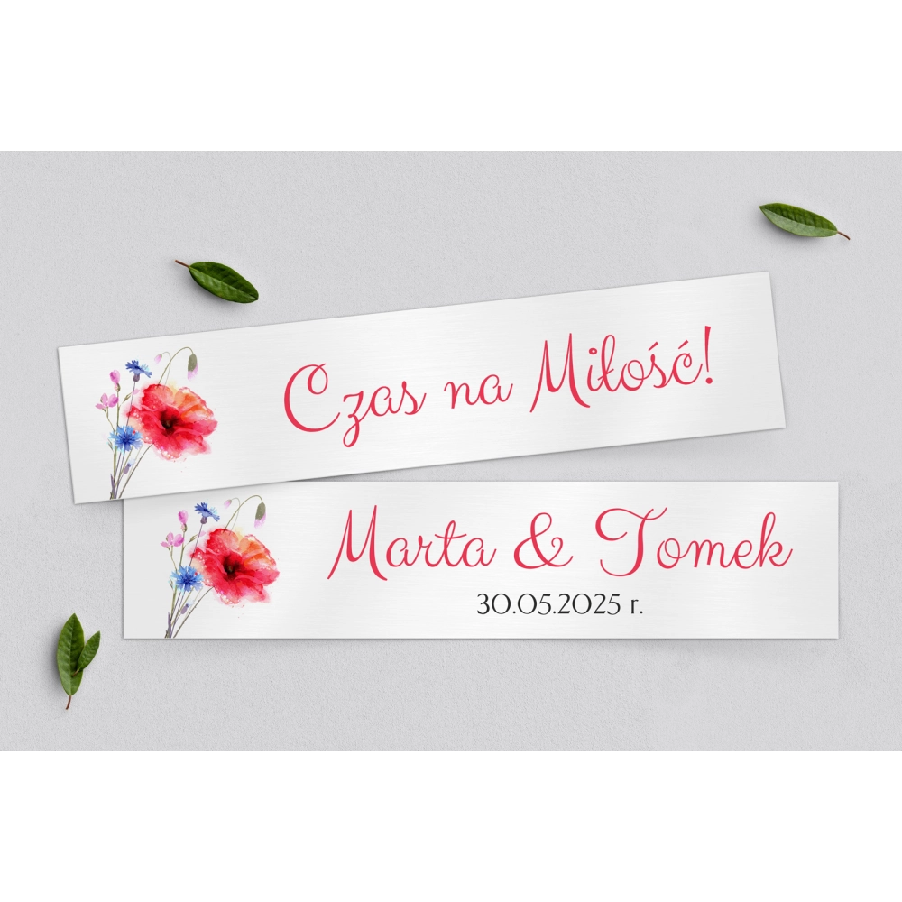 Tablice Rejestracyjne 2 szt. - Sweet Love Motyw 2
