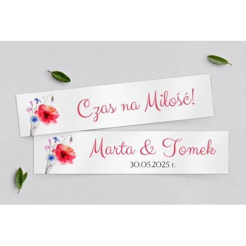 Tablice Rejestracyjne 2 szt. - Sweet Love Motyw 2