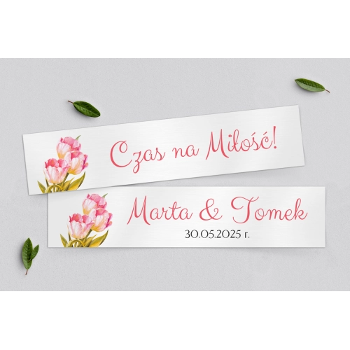 Tablice Rejestracyjne 2 szt. - Sweet Love Motyw 4