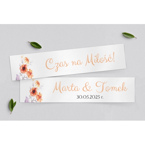 Tablice Rejestracyjne 2 szt. - Sweet Love Motyw 6