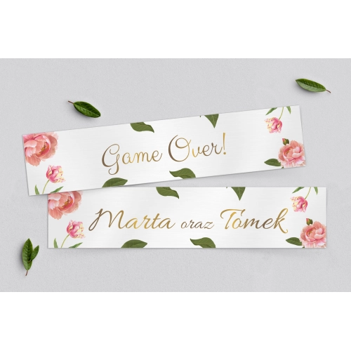 Tablice Rejestracyjne 2 szt. - Dream Motyw 6