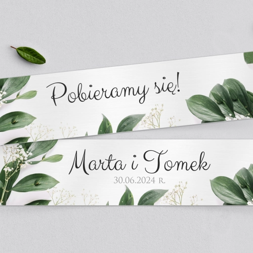 Tablice Rejestracyjne 2 szt. - Soft Motyw 1