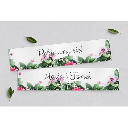 Tablice Rejestracyjne 2 szt. - Soft Motyw 6