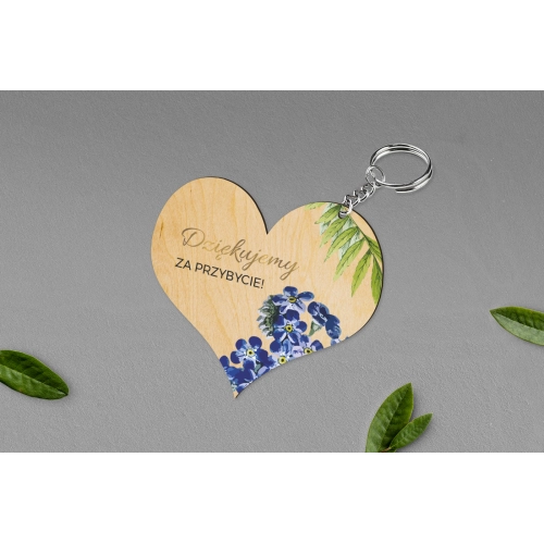 Breloki z Nadrukiem - Serce Dream Motyw 5