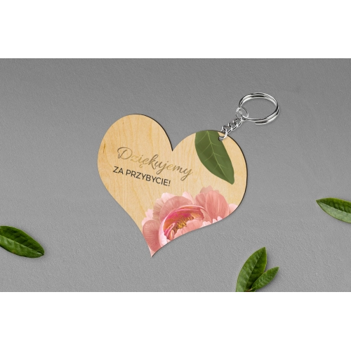 Breloki z Nadrukiem - Serce Dream Motyw 6