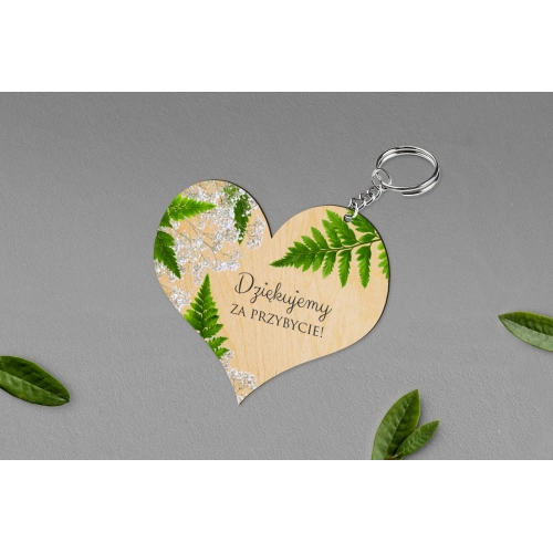 Breloki z Nadrukiem - Serce Soft Motyw 2