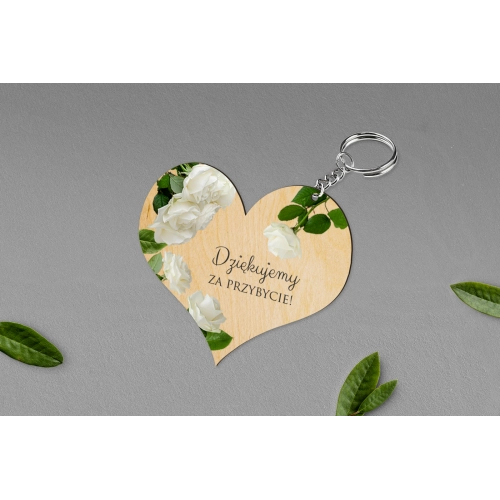 Breloki z Nadrukiem - Serce Soft Motyw 4