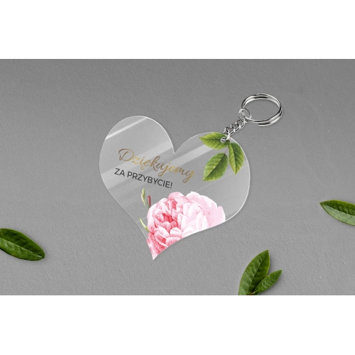 Breloki z&nbsp;Nadrukiem - Serce Dream Motyw 2