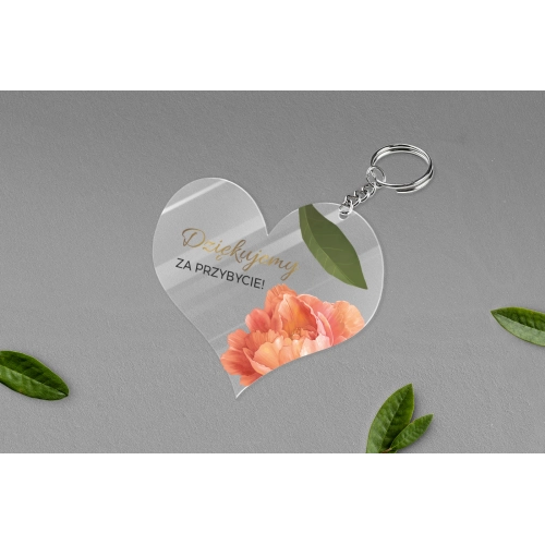 Breloki z&nbsp;Nadrukiem - Serce Dream Motyw 4