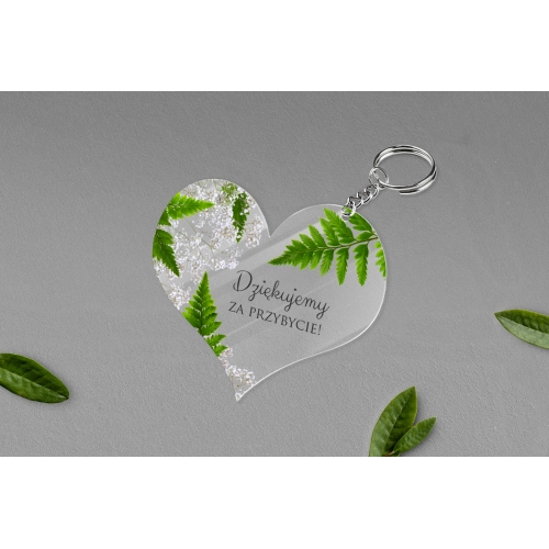Breloki z&nbsp;Nadrukiem - Serce Soft Motyw 2