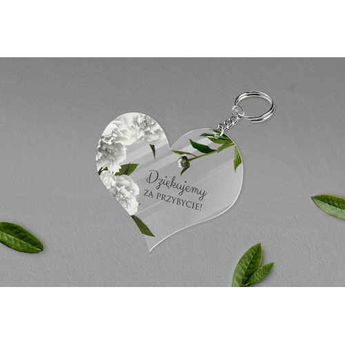 Breloki z&nbsp;Nadrukiem - Serce Soft Motyw 3